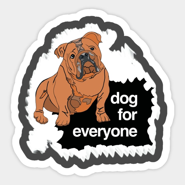 Dogs For Everyone Sticker by chrstdnl